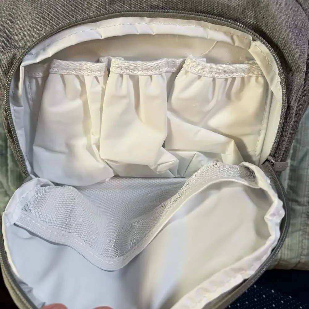 Enfamil Wonderbag Gray Insulated Diaper Bag Backpack